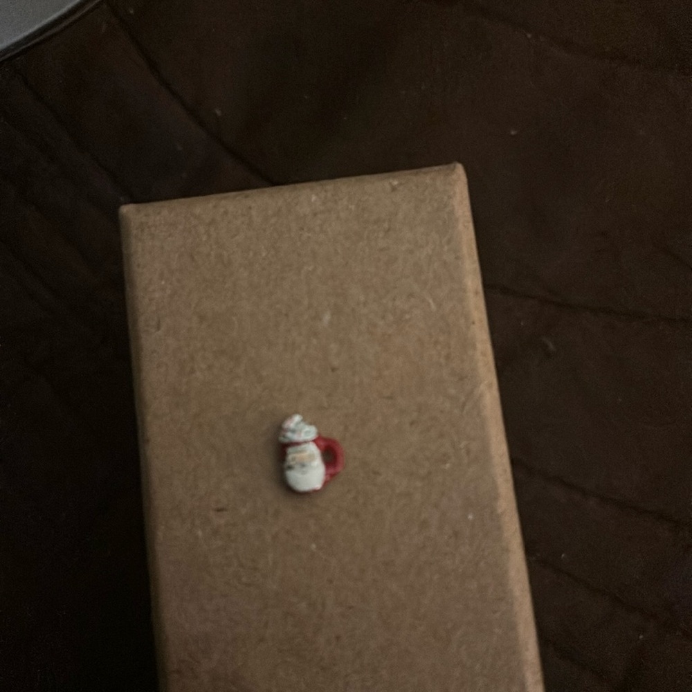 Double sided Santa mug charm